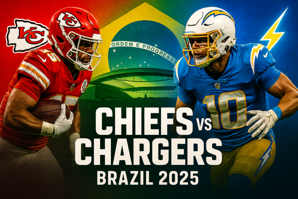 Chiefs vs Chargers in Brazil