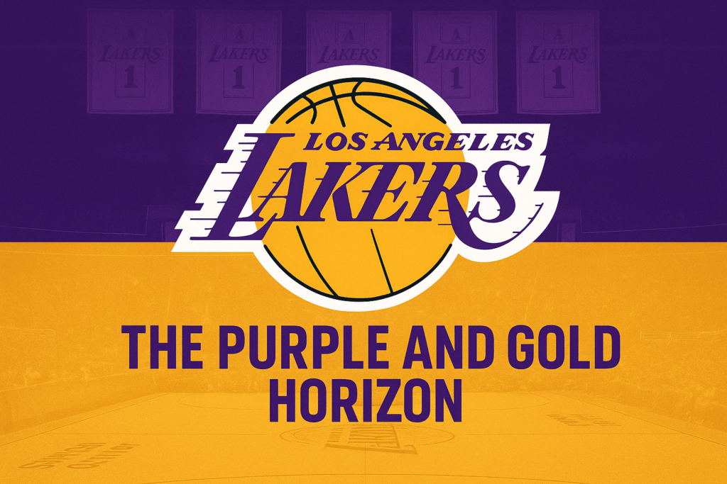 Los angles Lakers Purple and Gold Horizon