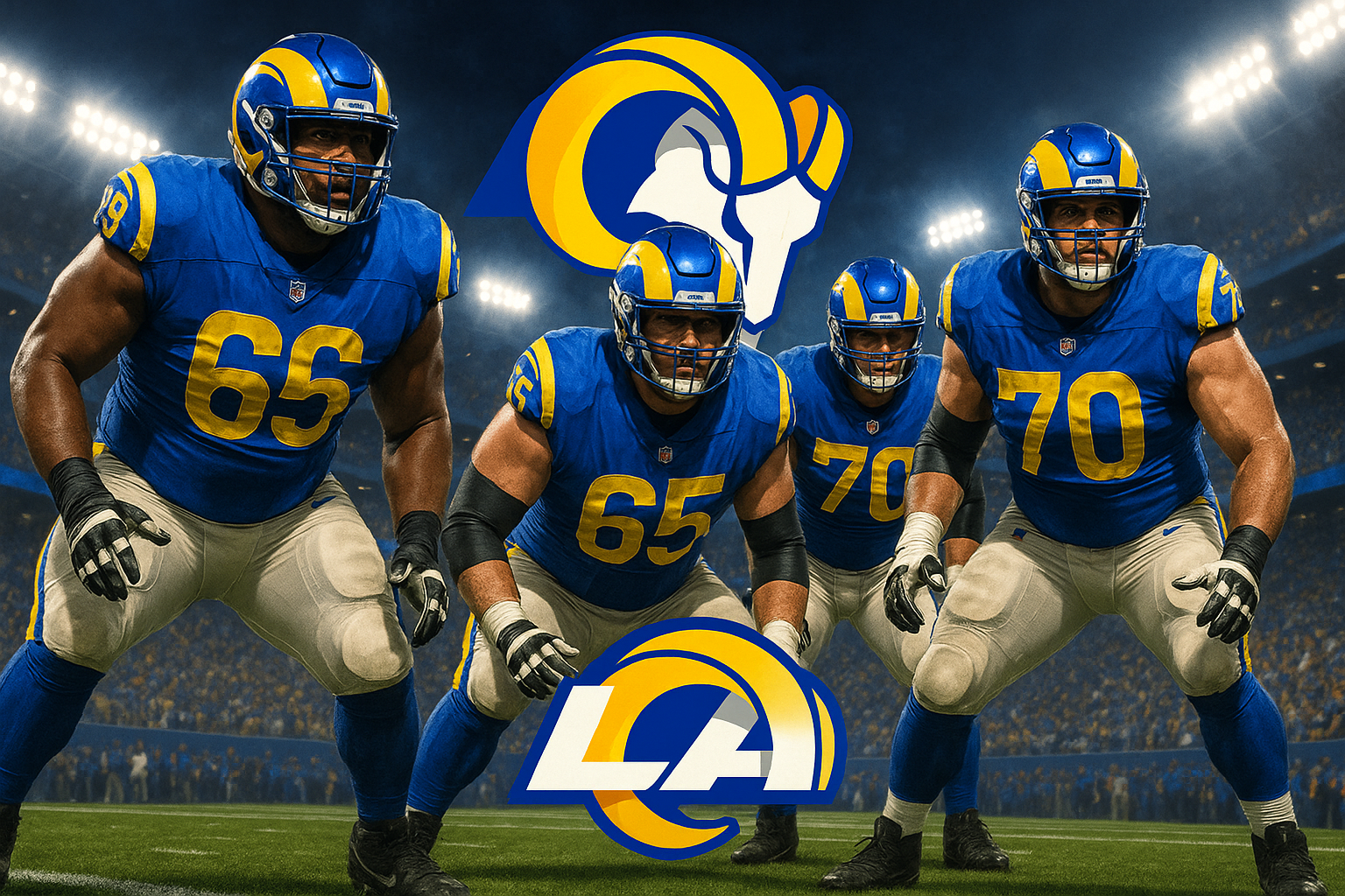 Rams Fortify Trenches with Key Offensive Line Signings - InfanityTV