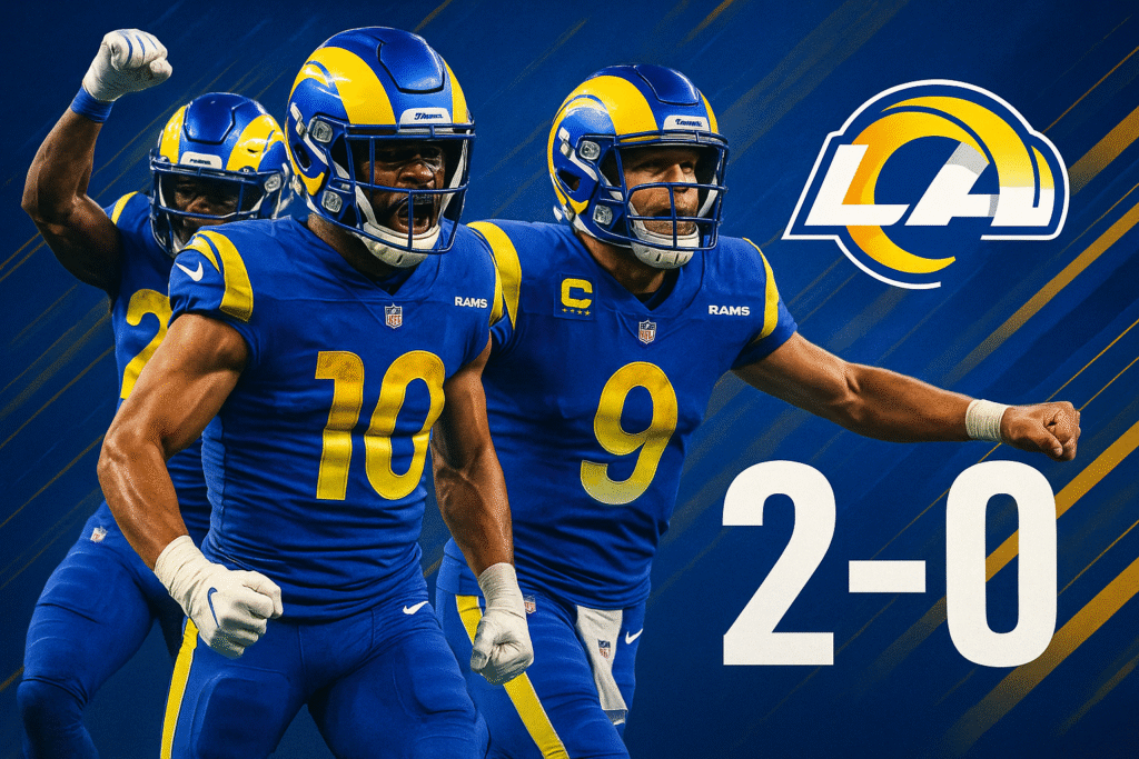 Rams 2-0: Tre Brown Boosts Secondary for Eagles Showdown