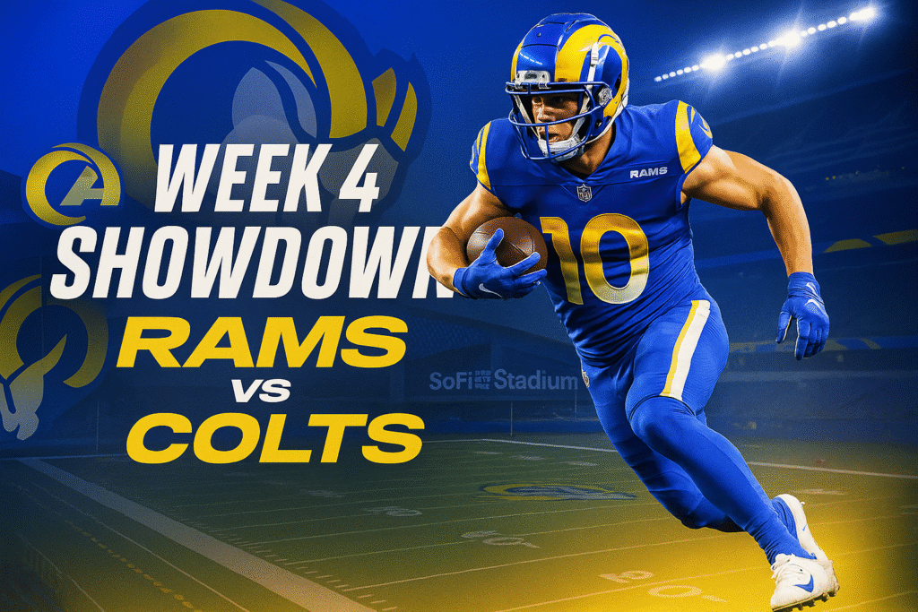Rams Face Colts in Crucial Week 4 Showdown Amidst Injury Woes and High Expectations