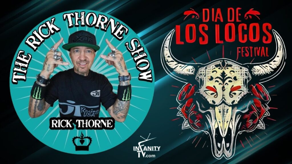 Promotional poster for the Jack Thorne Show featuring Dia de Los Muertos art.