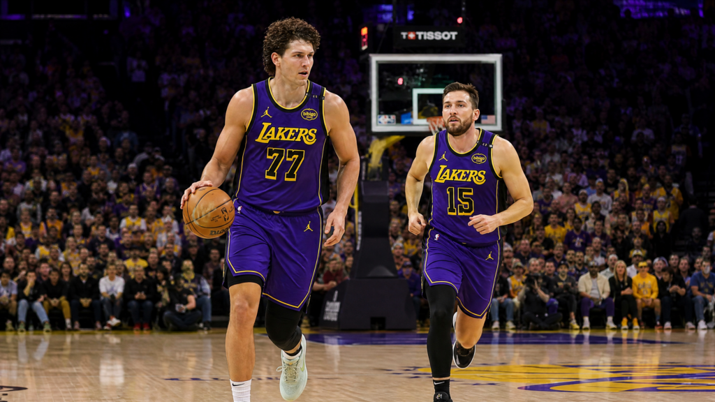 Luka Doncic’s Health Update and the Lakers’ High-Stakes Minicamp: Is Los Angeles Ready for What’s Next? Los Angeles Lakers players Luka Doncic and Austin Reaves in action at Crypto.com Arena